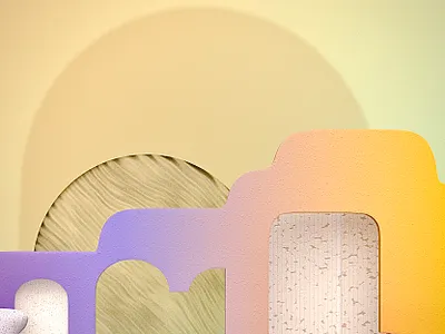 Structures 3d 3d art blender illustration materials procedural shapes structures textures