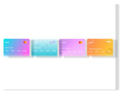 Virtual card design atm branding design card design e commerce design logo mastercard minimal mobile ui product design typography ui ux ux design verve visa