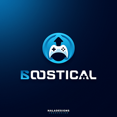 Boostical Logo branding design esports gaming icon identity letter logo