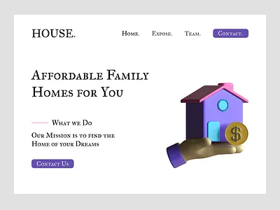 Real estate agency concept branding design graphic design typography ui web design website