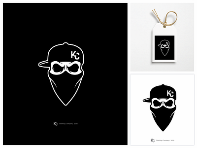 KC Logo Design brandidentity branding clothing clothing brand clothing company designer dribbblers hypebeast logo logo designer logodesign logodesigner logomaker logomark skull skull art skull logo