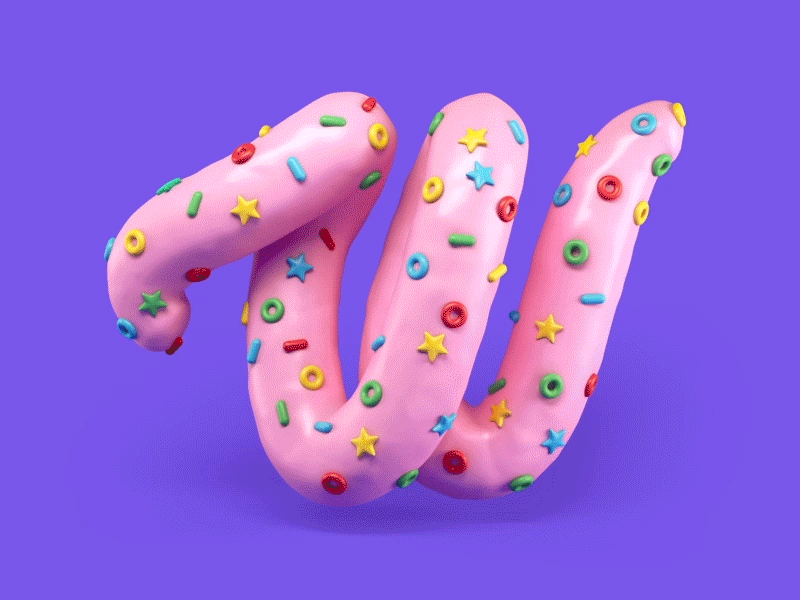 Awwwards Conference 2020 🍩🍩🍩 3d 3d animation 3dsmax animation animation design awwwards candy cinema 4d design donuts illustration logo motion graphic motiongraphics render web design website