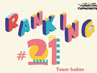 Ranking poster branding design flat illustration typography