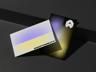 Brand Direction — Adaptability brand direction card design eddesignme el salvador logomark minimalist monogram logo stationery design