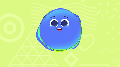 Bloop Animated Character adorable aftereffects animated character characteranimation characterdesign church cute design illustration kidart kidspring photoshop