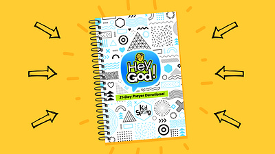 21-Day Devotional for kids booklet booklet design children church colorful cute design devo devotional illustration illustrator indesign kids pray prayer