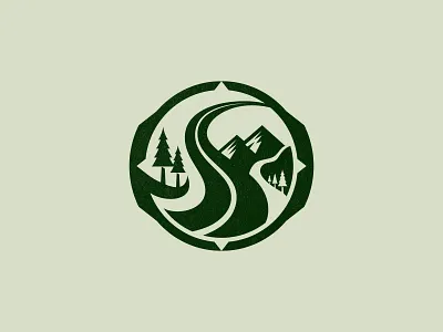 Sinclair Trails badge brand identity branding brandmark custom logo design design emblem design graphic design ide identity identity designer illustration logo logo design logo designer mark nature travel logo traveling