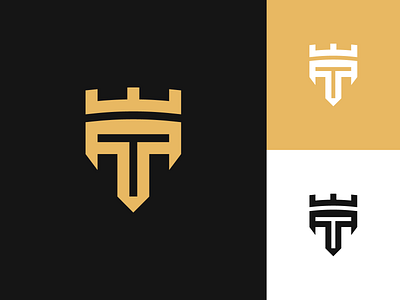 YoSoyTrevi Logo branding branding and identity branding design crown gamer gamer logo helmet king letter logo letter t logo logo design logotype minimalism royal t logo