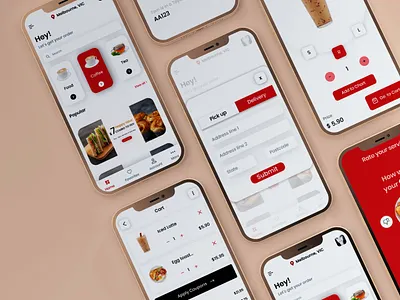 Coffee Stop - Mobile App | UX Design app art design ux