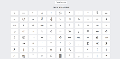 Fancy text symbol cool symbol cool symbols copy and paste symbols fancy text symbols textsymbols
