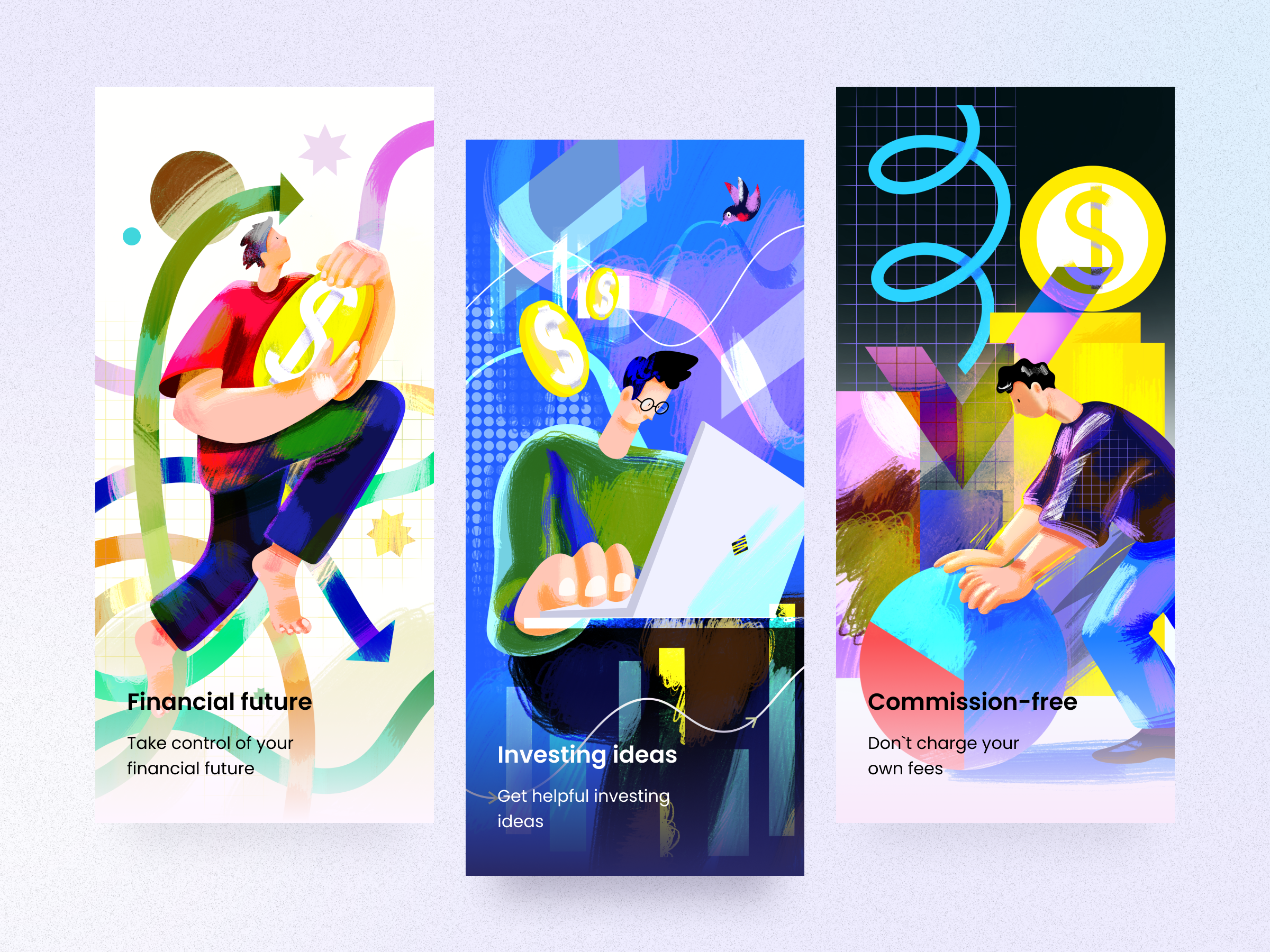 Example of 2 D/3D Illustrations Package