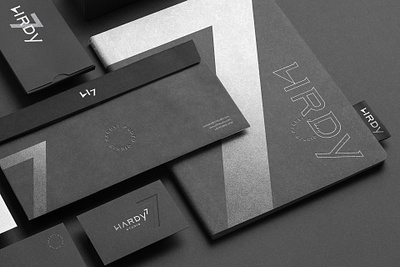 Hardy7 Studio | Visual Brand brand branding branding mockup brochure business card download free freebie identity letterhead logo mockup mockupcloud portfolio presentation psd showcase stationery template typography