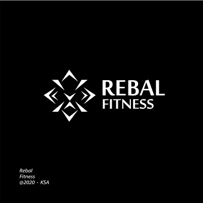 Rebal Fitness logo branding creative graphics icon icons islam biko logo icon logo icon inspiration mark vector