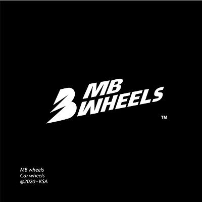 MB Wheels logo branding creative flat graphics icon islam biko logo logo icon logo icon inspiration mark
