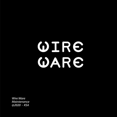 Wire Ware logo branding creative design graphics icon islam biko logo icon logo icon inspiration typography vector