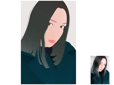 Girl Illustration art artist artwork design designer digital digital art digital illustration flat illustration graphic design illustration illustration art illustrator minimal pen tool vector vector illustration visual art visual design visual designer