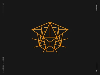 Harimau Abroad brand identity branding design flat icon illustration logo logomark minimal vector