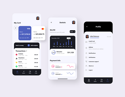 money management adobe xd android app app design design icon ios minimal mobile ui ui designer