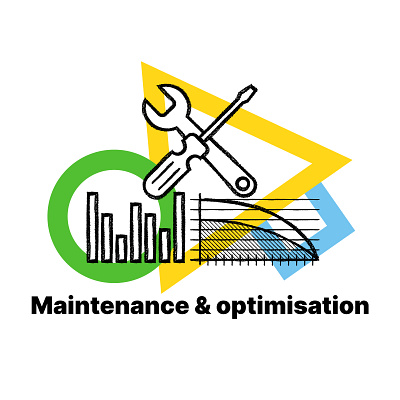 COMAN / Maintenance and Optimization brand brand design branding illustraion illustrator logo logo design