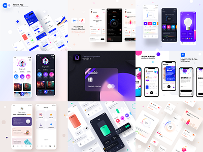 2020 Selected Mobile App related works 2020 android app dark light dashboard design google icon illustration ios ipad iphone mobile neel prakhar search sharma ui user interface experience ux