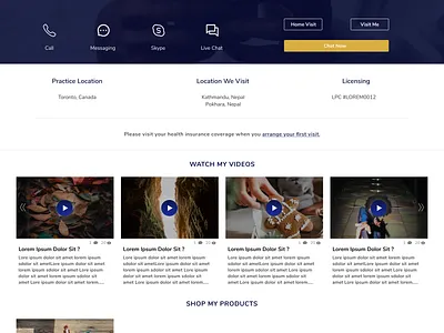 Simple Profile Page UI about design figma profile profile page typography ui ux web website