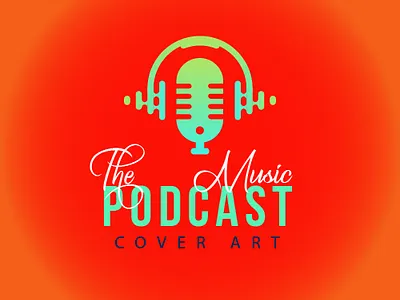 Podcast cover art art branding cover logo podcast portfolio typography