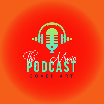 Podcast cover art art branding cover logo podcast portfolio typography