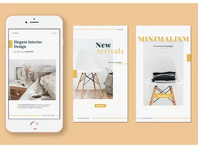 Furniture Instagram Suzu adobe photoshop catalog instagram content creator content writter furniture blogger furniture template hard selling instagram template interior instagram layout design minimal layout minimalist online marketing professional design template design