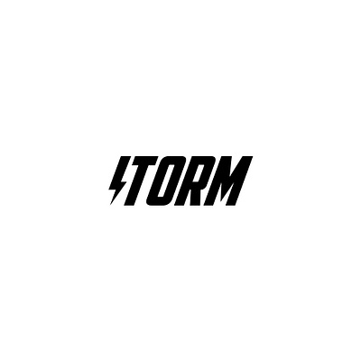 Logo idea "Storm" brand brend designer icon letter lightning logo logodesign logos logotype logotypes mark minimal minimalism minimalist logo monochrome storm thunderstorm weather логотип