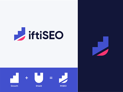 iftiSEO - Brand Identity & Design adobe illustrator blog design blog logo brand identity branding branding design growth logo i letter logo logo logo design logo design branding logo designs logodesign logos logotype rebrand rebranding seo blog seo branding seo logo