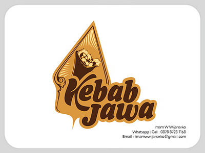 #kebabjawalogo best logo branding cake shop character logo culinary culinary logo custom logo design design logo handlettering illustration lettering logo logo logo design logo inspiration logo kuliner logo maker logotype restaurant logo typography