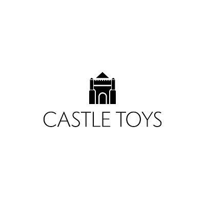 Toy Store || 049 blocks branding castle castle logo dailylogo flat graphic design icon logo minimal toys toystore vector