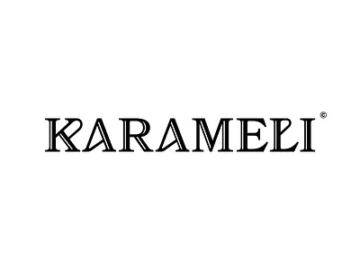 Karameli. branding cake clean graphic design illustration logo logo design logomark logotype minimal pastry symbol type typography