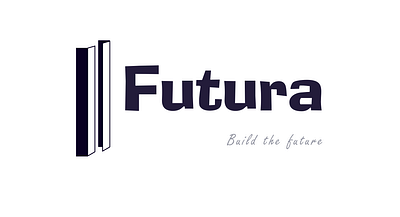 Futura Logo design icon logo