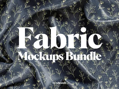 Fabric Mockups Bundle cotton download mockup psd surface swatch texture tissue