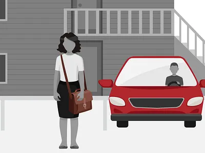 Persona Illustration – One Car Convenience freelance illustrator persona persona illustration vector vector art vector illustration