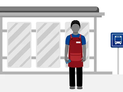 Persona Illustration – Working Core freelance illustrator persona persona illustration vector vector art vector illustration