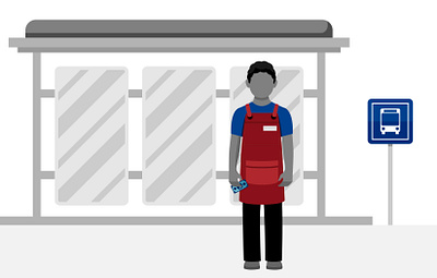 Persona Illustration – Working Core freelance illustrator persona persona illustration vector vector art vector illustration