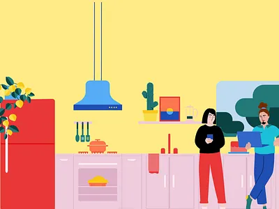 UX Design with Stuck at Home free freebies illustration illustration design illustrations illustrations／ui illustrator system ui ux