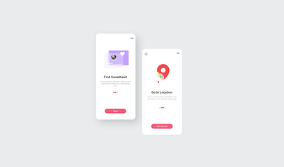Adopin Apps - Onboarding android app design app clean ui design glassmorphism illustration ios app design onboarding simple clean interface simple design simple illustration uiux vector