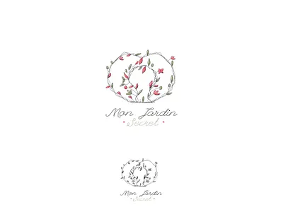 monjardinsecret brand conception desgin design icon identity illustrator logo logofolio mascot pictogramme