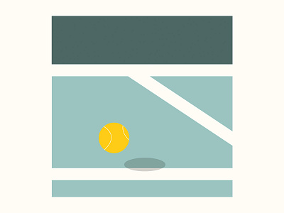 Tennis art design flat graphic design icon illustration illustrator logo minimal vector