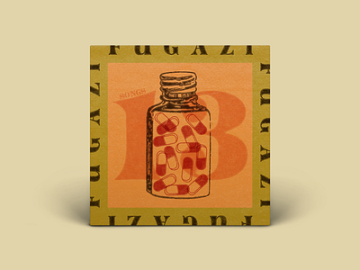 Fugazi 13 Songs art direction digital design digital drawing fugazi graphic design illustration typography