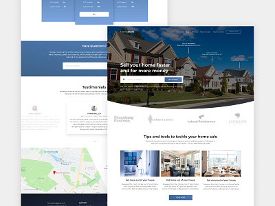 HomeDom | Landing design app design designs illustration ui ux web