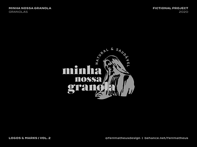 Logos & Marks | Volume 2 - Minha Nossa Granola brand brand design branding branding concept branding design design icon illustration logo typography