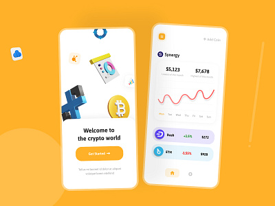 Cryptocurrency Mobile App UI UX Design 2020 2020 trend 2020 trends app best design best dribbble shot dribbble best shot interface mobile mobile app mobile app design mobile ui mobileapp mobileapps trend trending ui ui ux design uiux ux