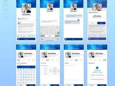 Daily UI - Company Profile business ui company profile daily ui daily ui challenge profile ui visual design