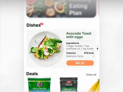 Interaction with product card android animation card design e commerce e grocery human interface ios motion design motion graphics product ui ux