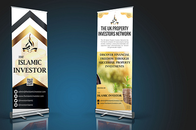 RollUp Banner branding colors corporate design design good simple smart style stylish typography