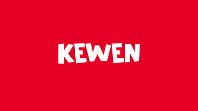 KEWEN Brand Identity brand design brand identity branding design flat identity branding logo logo design minimal packaging packaging design typography